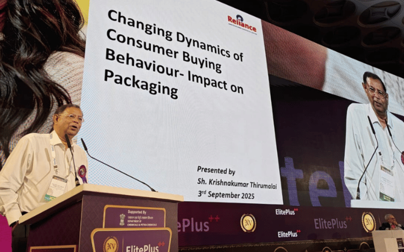 Growth with sustainability: Reliance’s Thirumalai calls for affordable and sustainable packaging